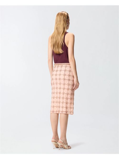 Gonna longuette in tulle con cristalli PINKO | 106031A32B/ZN6